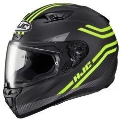 HJC i10 Strix Helmet -Cheap [HJC Helmets Store hj ci10 strix helmet black hi viz 1