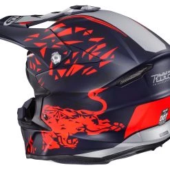 HJC i50 Red Bull Spielberg Helmet -Cheap [HJC Helmets Store hj ci50 red bull spielberg helmet navy red silver 7