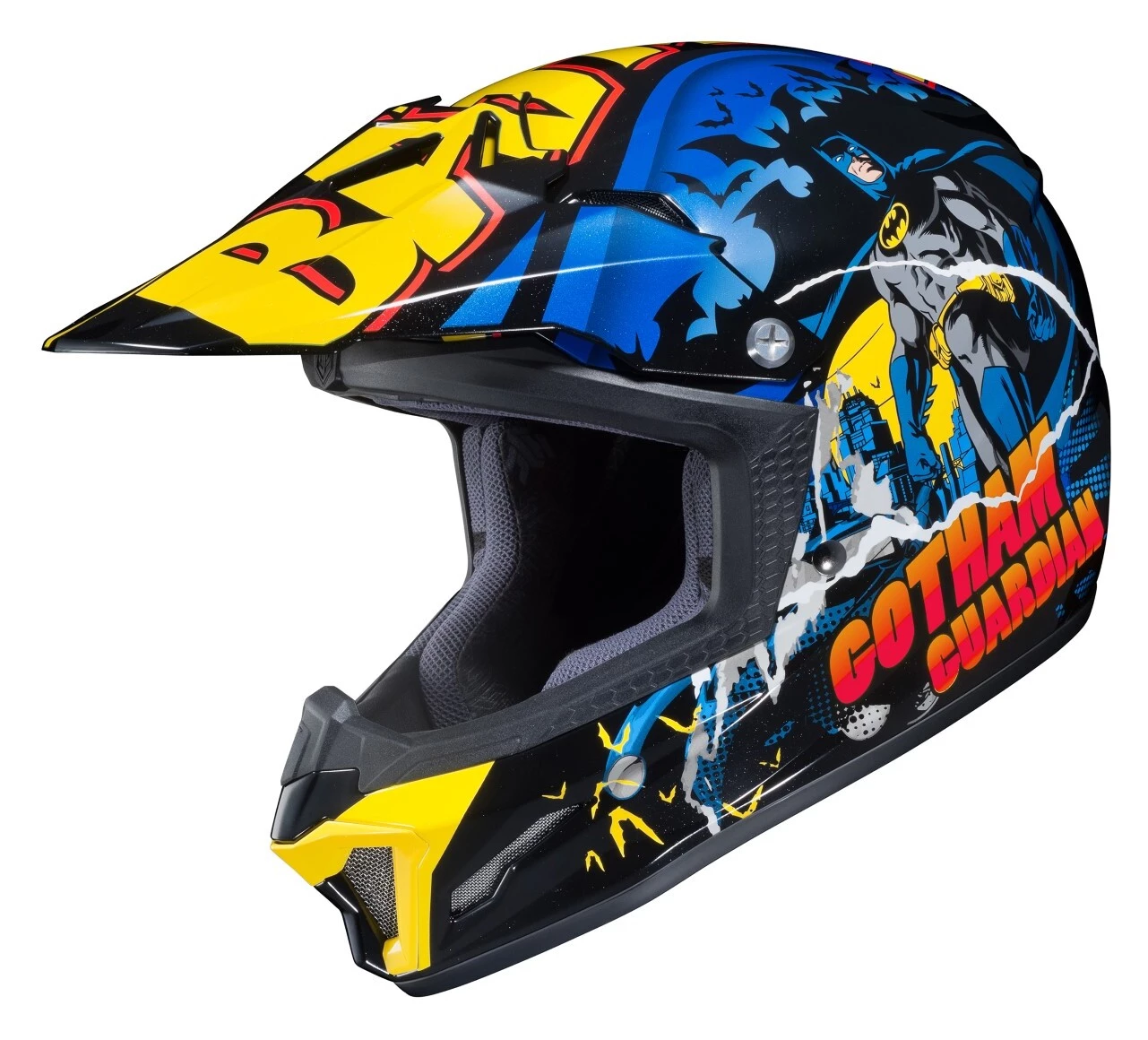 HJC Youth CL-XY 2 Batman Helmet 1 HJC Youth CL-XY 2 Batman Helmet