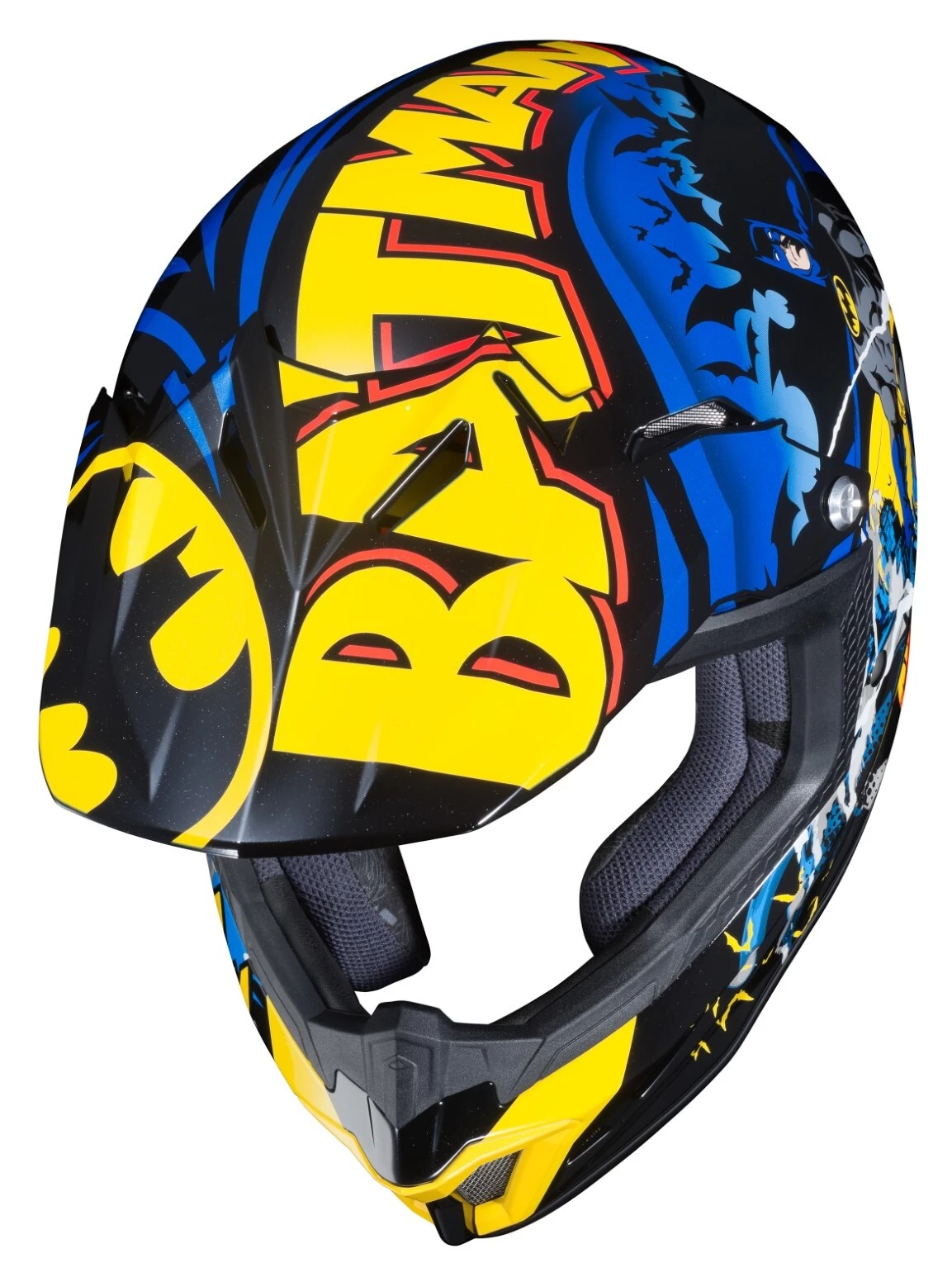 HJC Youth CL-XY 2 Batman Helmet 4 HJC Youth CL-XY 2 Batman Helmet - Image 4