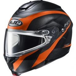 HJC C91SN Taly Dual Lens Helmet -Cheap [HJC Helmets Store hjcc91 sn taly dual lens helmet black grey 9