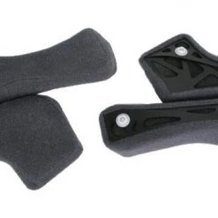 HJC CL-Max 2 Cheek Pads Red / MD/XL 25MM [Open Box]