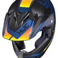 HJC Youth CL-XY 2 Creed Helmet -Cheap [HJC Helmets Store hjcclxy2 creed youth helmet black blue orange 2
