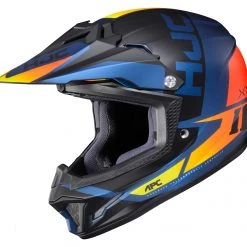 HJC Youth CL-XY 2 Creed Helmet -Cheap [HJC Helmets Store hjcclxy2 creed youth helmet black blue orange