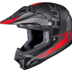 HJC Youth CL-XY 2 Creed Helmet -Cheap [HJC Helmets Store hjcclxy2 creed youth helmet black red silver