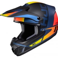 HJC CS-MX 2 Creed Helmet -Cheap [HJC Helmets Store hjccsmx2 creed helmet black blue orange 1