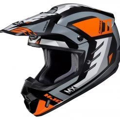 HJC CS-MX 2 Python Helmet -Cheap [HJC Helmets Store hjccsmx2 phyton helmet orange grey 1