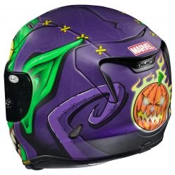 HJC RPHA 11 Pro Green Goblin Helmet -Cheap [HJC Helmets Store hjcrpha11 pro green goblin helmet green purple 7
