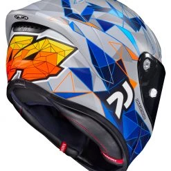 HJC RPHA 1N Espargaro Helmet -Cheap [HJC Helmets Store hjcrpha1 n espargaro helmet silver blue orange 7