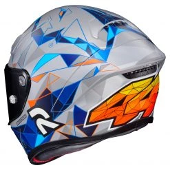 HJC RPHA 1N Espargaro Helmet -Cheap [HJC Helmets Store hjcrpha1 n espargaro helmet silver blue orange 8