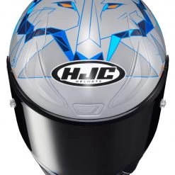 HJC RPHA 1N Espargaro Helmet -Cheap [HJC Helmets Store hjcrpha1 n espargaro helmet silver blue orange 9