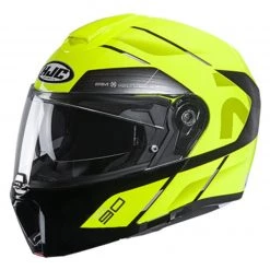 HJC RPHA 90S Bekavo Semit Helmet -Cheap [HJC Helmets Store hjcrpha90 s bekavo semit helmet matte hi viz black 1